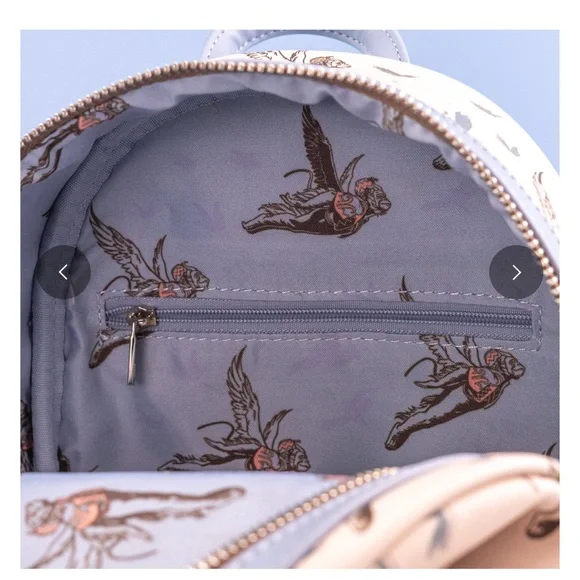 Loungefly The Wizard of Oz Flying Monkeys AOP Mini Backpack & Wallet Set - Picture 6 of 10